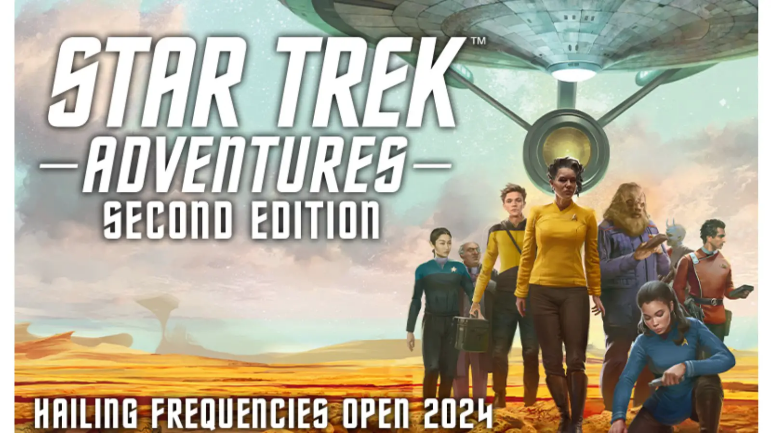 Prepárate para la Aventura! Star Trek Adventures Lanza su Segunda Edición
