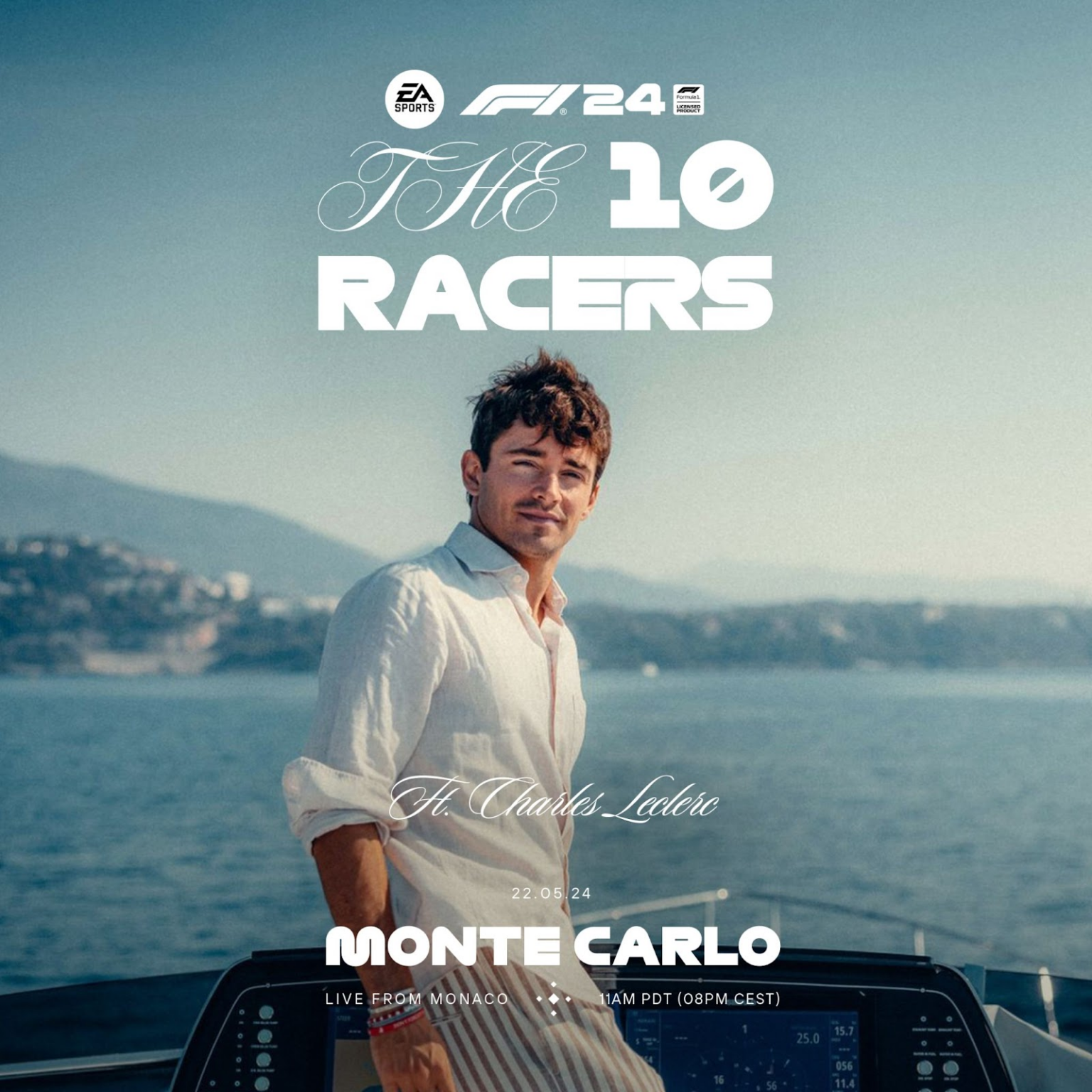 EA SPORTS CELEBRA EL LANZAMIENTO DE F1® 24 CON “LOS 10 PILOTOS” UNA CARRERA PROTAGONIZADA POR ESTRELLAS DE LA F1®, DEL MUNDO DEPORTIVO Y EL GAMING