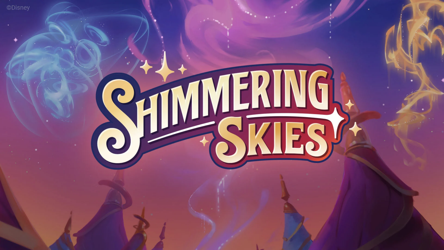 ¡La Celebración Comienza con Shimmering Skies: El Nuevo Set de Disney Lorcana TCG!