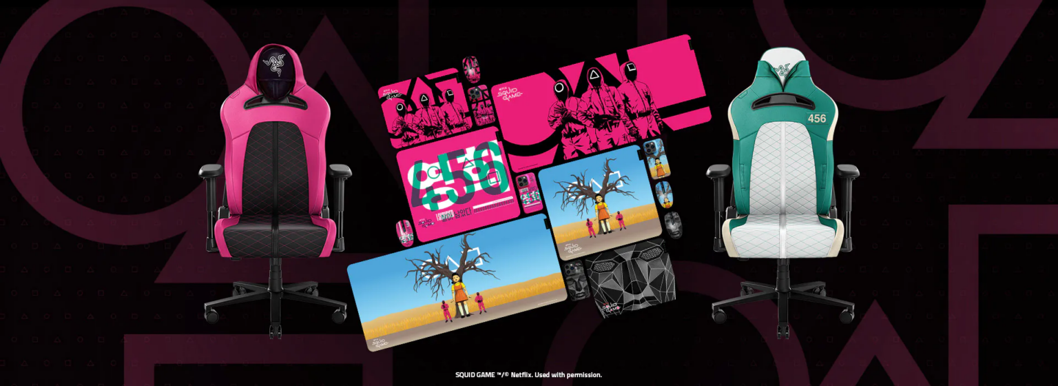 Sobrevive al juego: Presentando la colección Razer | Squid Game