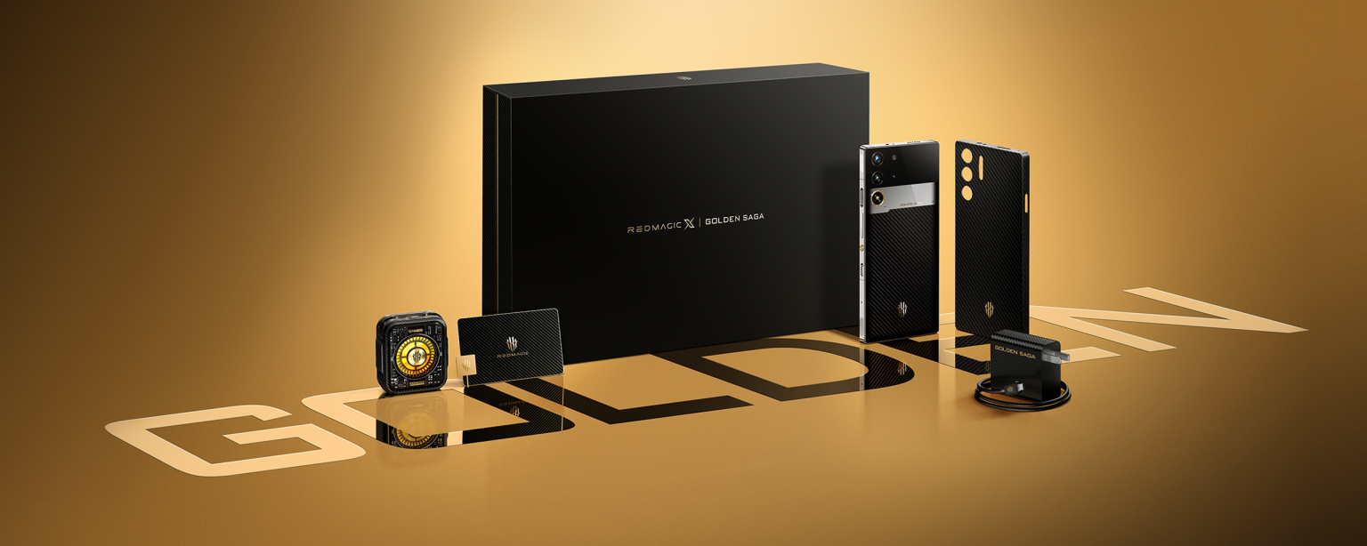 REDMAGIC 10 Pro Golden Saga Limited Edition: lujo y potencia en un solo dispositivo
