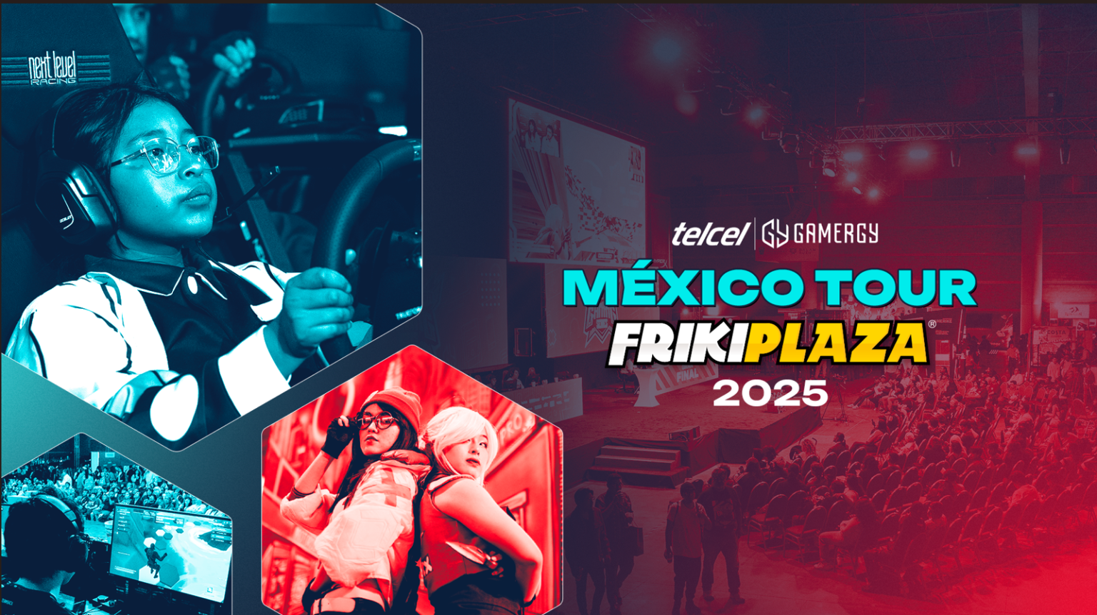 Telcel GAMERGY prende motores: la experiencia gamer llega a las Friki Plazas de México con torneos, regalos y pura adrenalina