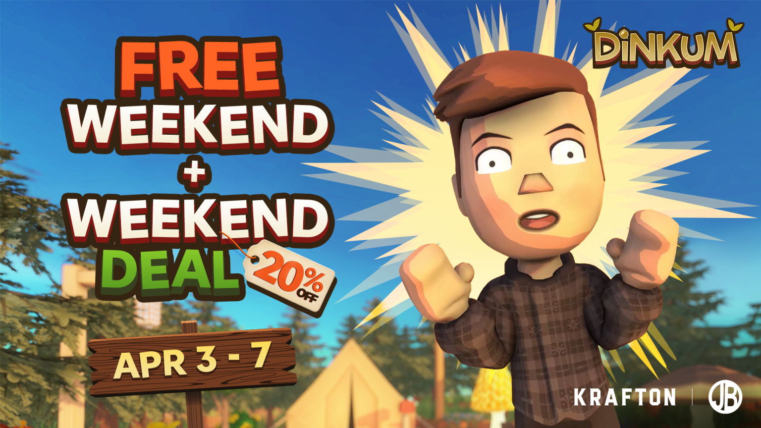 ¡KRAFTON suelta la joya! Dinkum se deja jugar gratis en Steam este fin de semana
