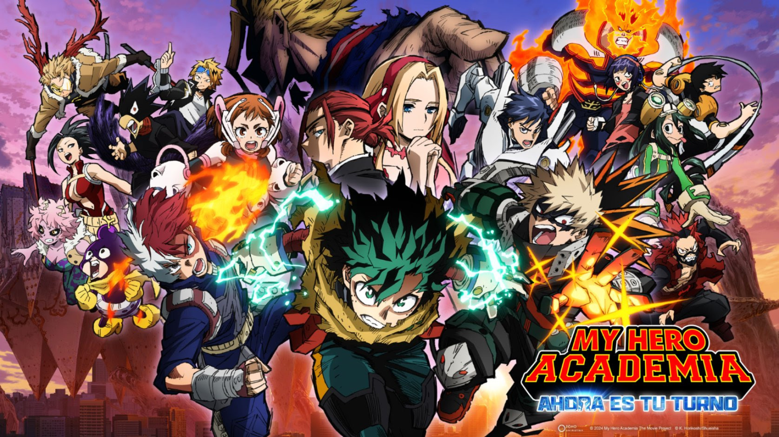 My Hero Academia: nueva película, spin-off y más llegan a Crunchyroll