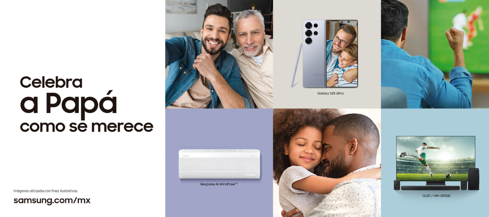 Este Día del Padre, regala tecnología de otro nivel con Samsung