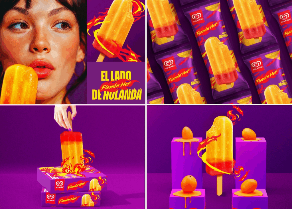 ¡Se Desató el Infierno Helado! Holanda y Flamin’ Hot Lanzan la Paleta de Mango Picante que Rompe Todos los Esquemas en México