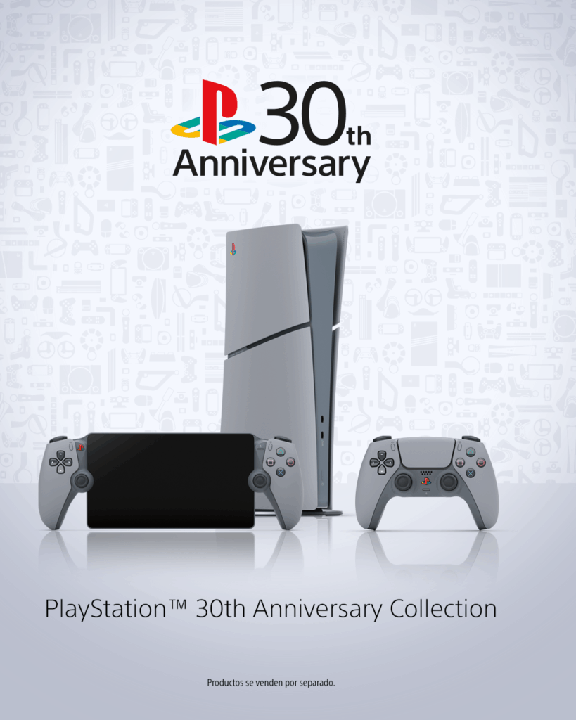 PlayStation celebra sus 30 años con una edición conmemorativa del PS5, DualSense y Portal ya en preventa en México