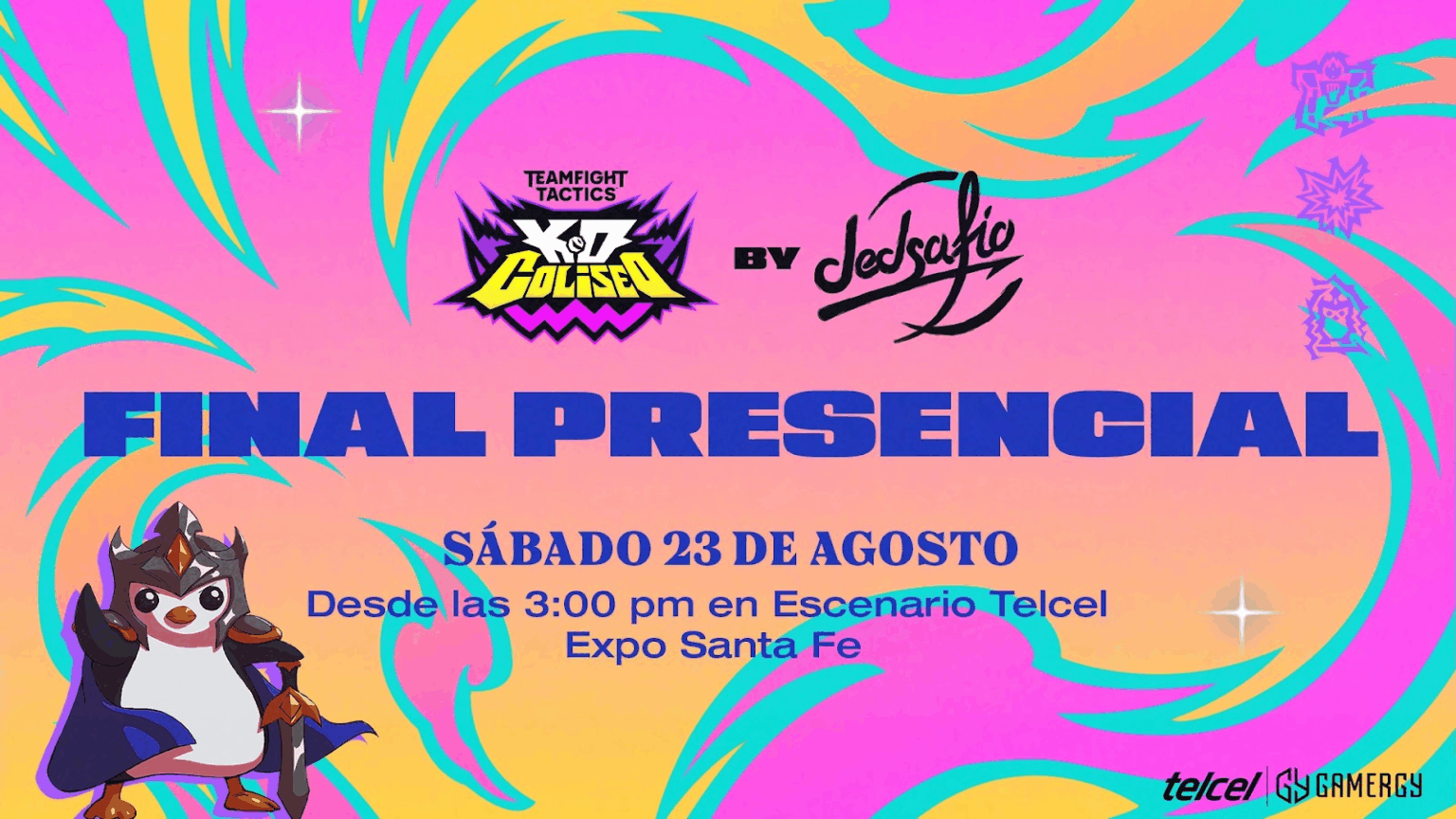 El DEDsafío TFT da un salto histórico: ¡primera final presencial en Expo Santa Fe!