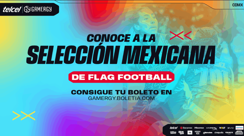 Telcel GAMERGY 2025 lo une todo: deporte, gaming y pasión en un mismo escenario