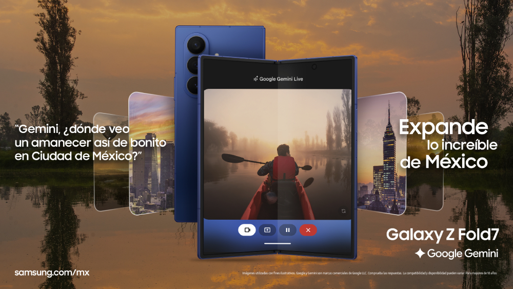 Samsung y Google Gemini lanzan “Expande lo increíble de México”: IA al servicio de cultura, gastronomía y turismo