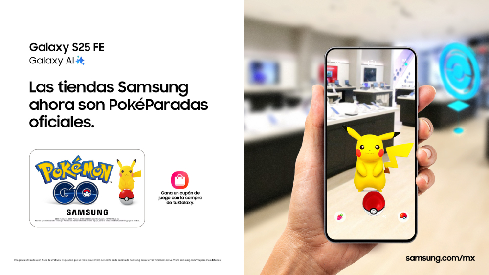 Samsung + Pokémon GO: el Galaxy S25 FE llega como un legendario
