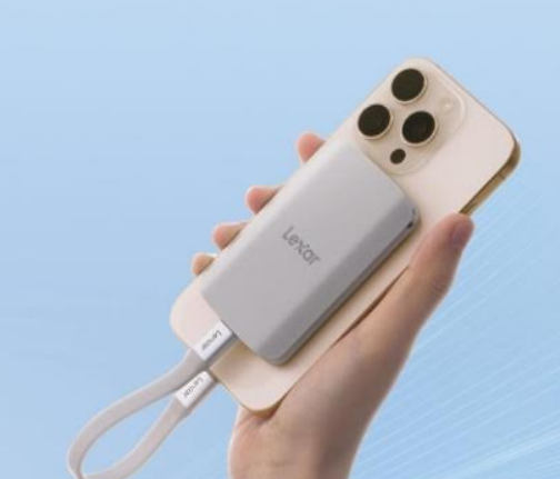 Lexar presenta el ES5 Magnetic Portable SSD: potencia, velocidad y diseño MagSafe para creadores móviles