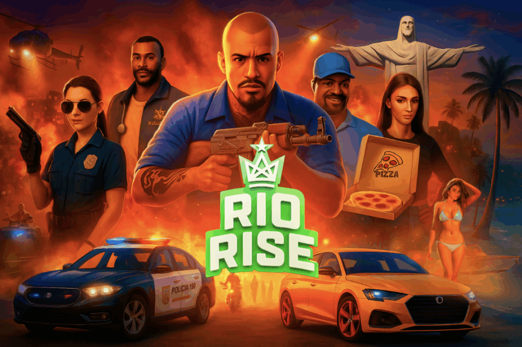 RioRise: el mundo abierto inspirado en Brasil ya conquista Latinoamérica en Google Play