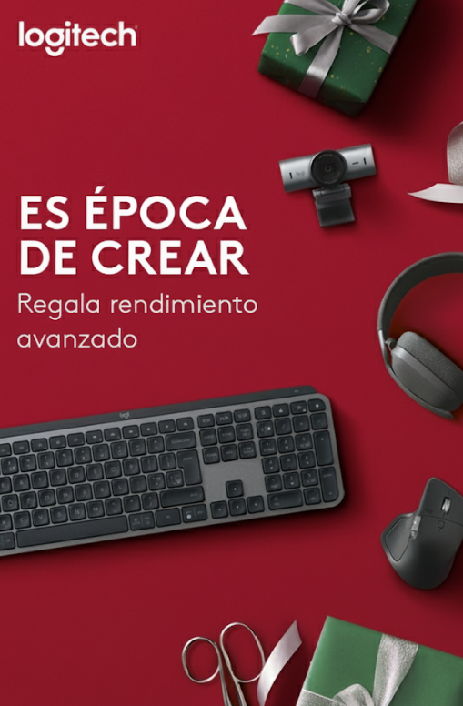 Logitech y Logitech G Presentan su Guía de Regalos 2025: Tecnología que Conecta y Emociona