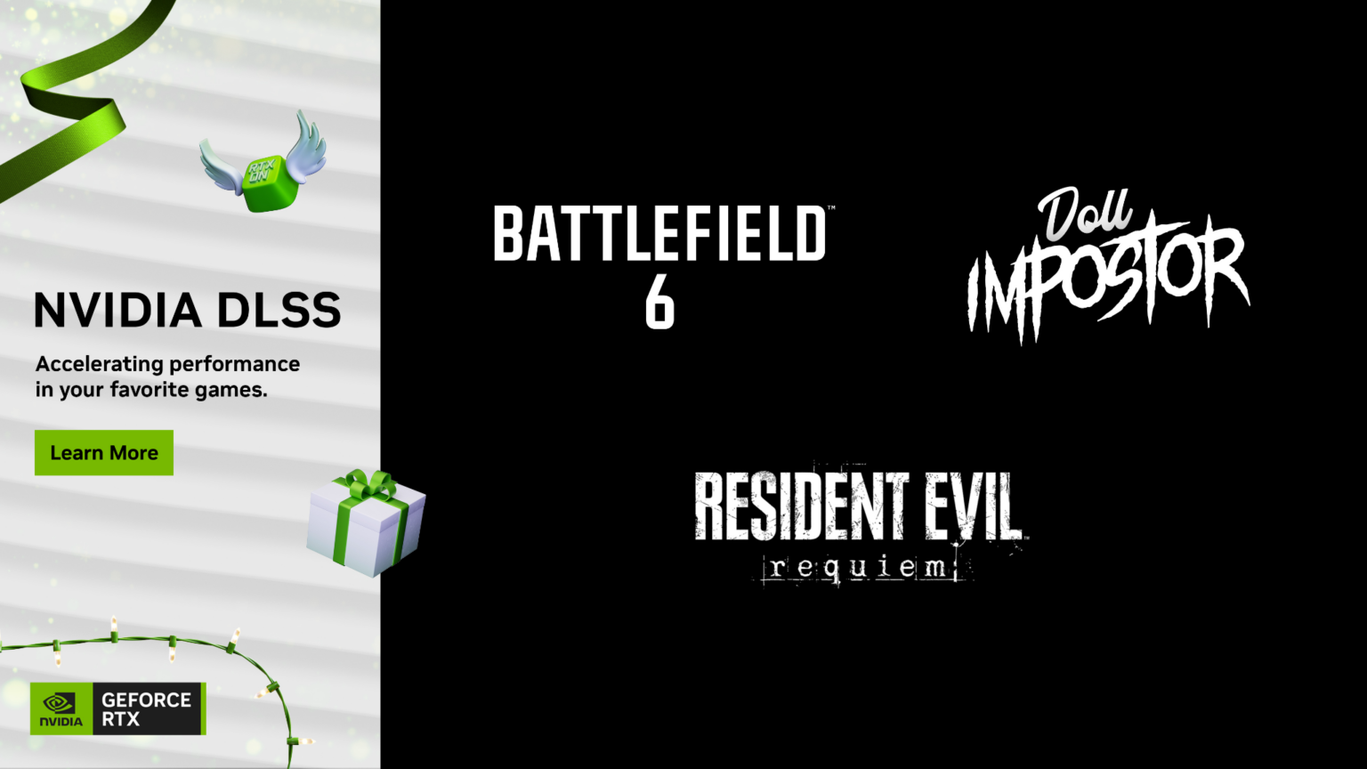 NVIDIA Actualiza DLSS con Soporte para el DLC Winter Offensive de Battlefield 6 y Doll Impostor