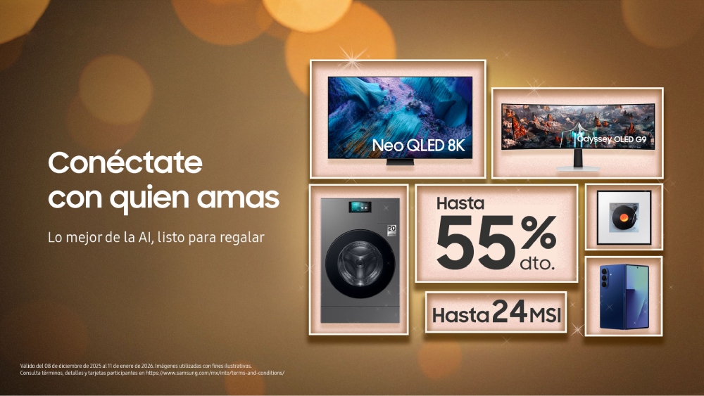 Samsung Cierra el 2025 con «Conéctate con quien amas»: Una Apuesta Total por el Ecosistema Galaxy y la IA