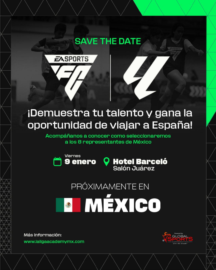 México se Convierte en el Epicentro del Talento Juvenil: LALIGA y EA SPORTS Presentan el Next Gen Draft 2026