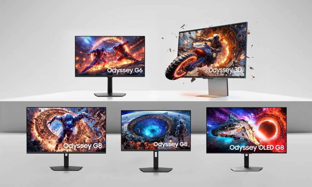Samsung Revoluciona el Gaming con la Línea Odyssey 2026: Pantallas 6K 3D y Velocidades de 1,040 Hz