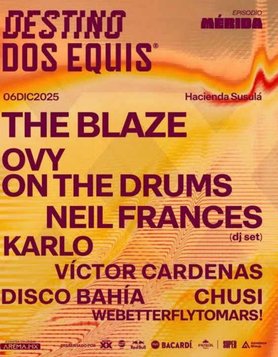 ¡El festival itinerante llegó a Yucatán! Destino Dos Equis enciende la Hacienda Susulá con un line-up de lujo