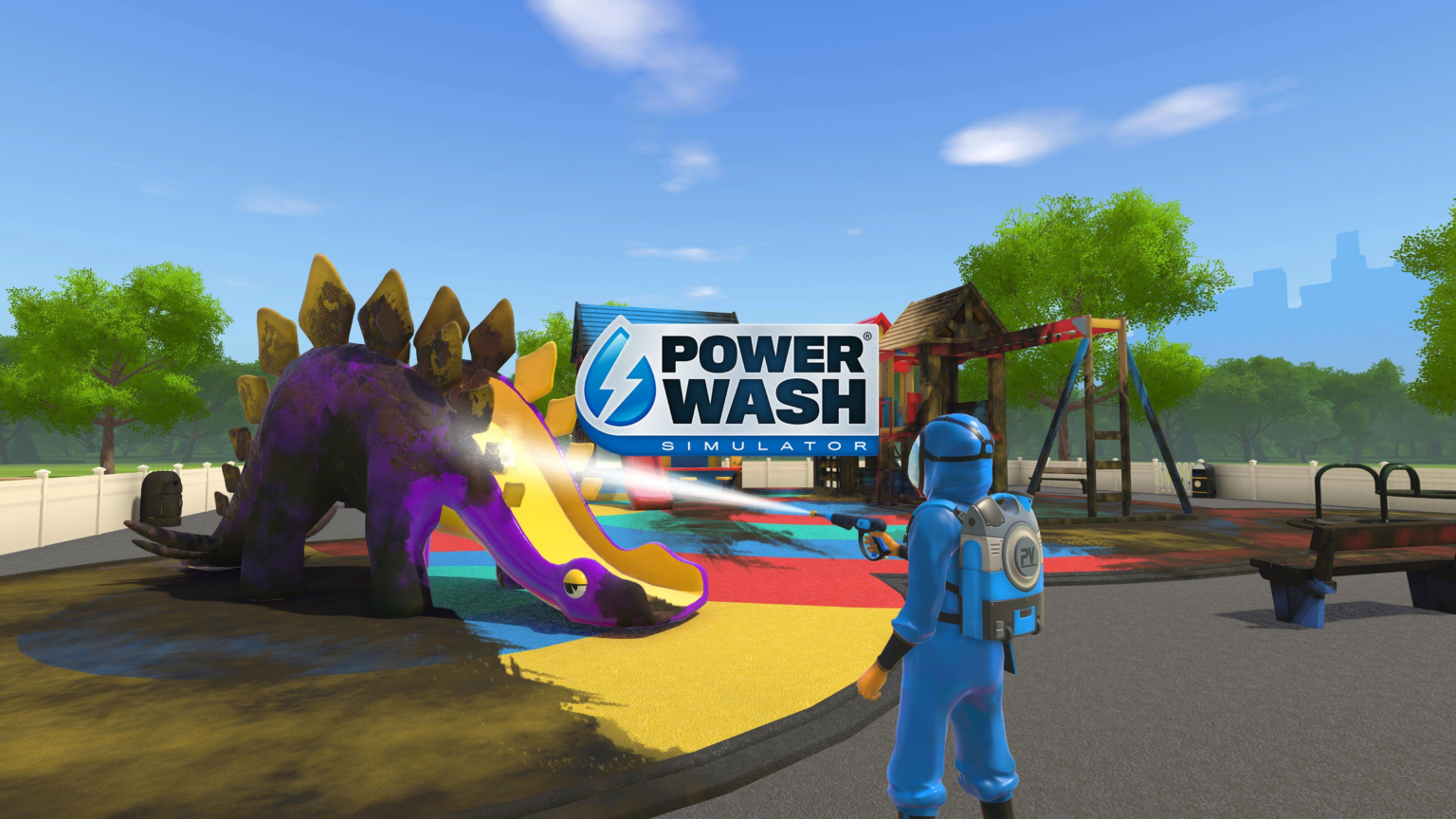 ¡A Limpiar la Manzana! El adictivo PowerWash Simulator ya está en Apple Arcade con contenido exclusivo de Bob Esponja