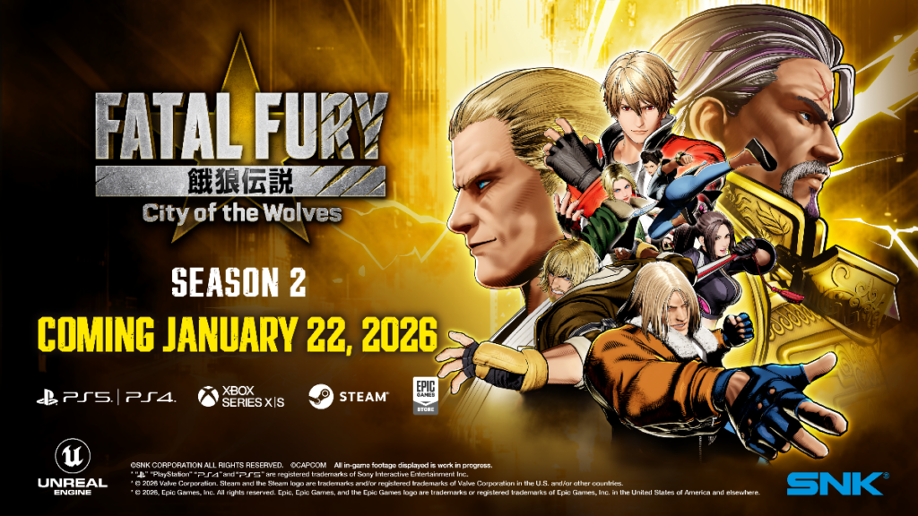 ¡Leyendas Desatadas! Nightmare Geese y Blue Mary lideran la brutal Temporada 2 de FATAL FURY: City of the Wolves