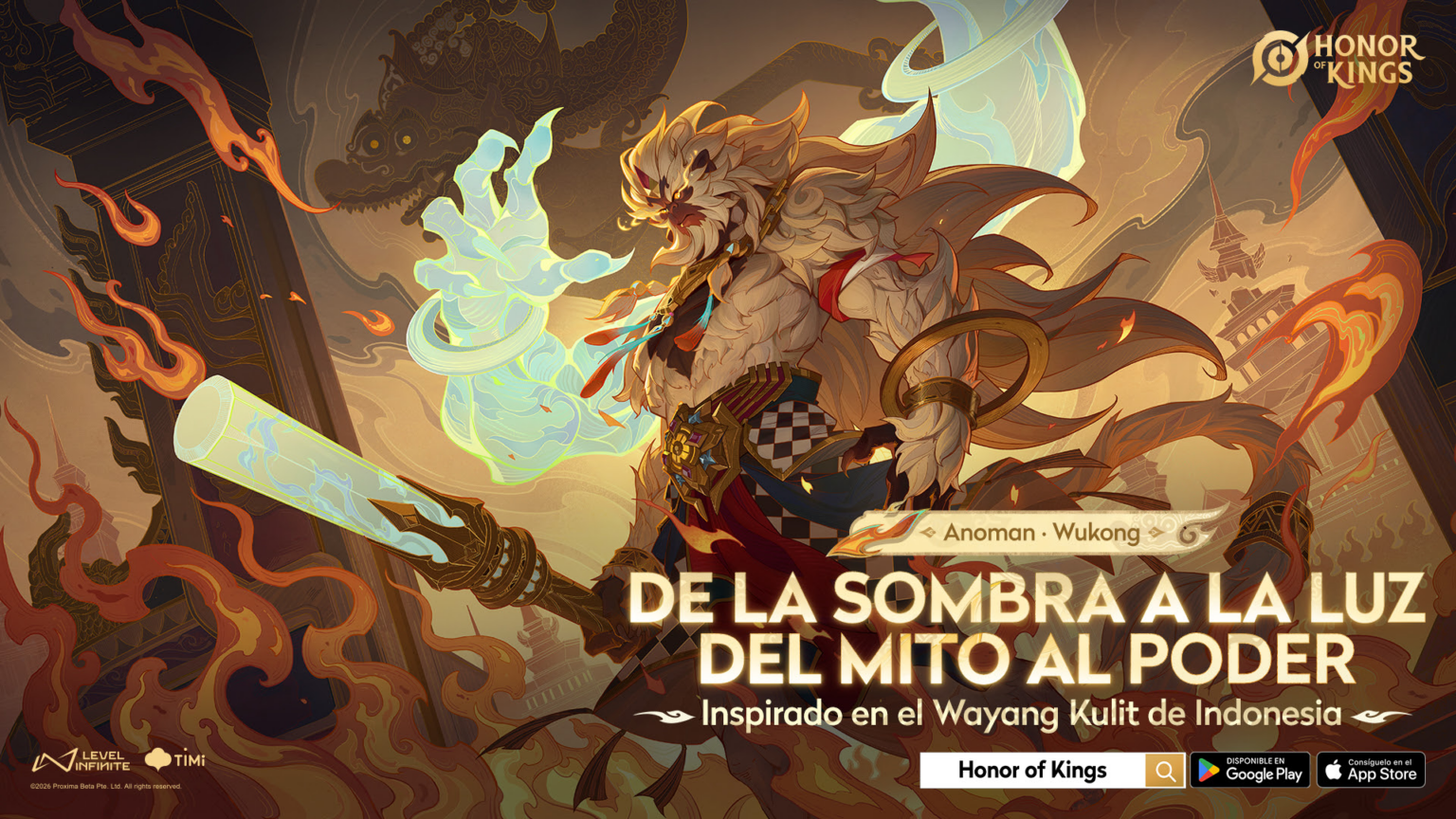 HONOR OF KINGS ARRANCA 2026 CON MAGIA Y CULTURA: LLEGA HAYA, LA NUEVA MAGA, Y WUKONG SE VISTE DE LEYENDA INDONESIA