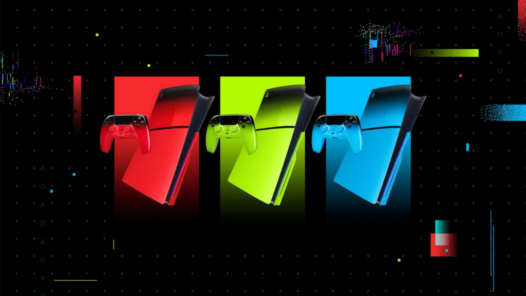 ¡Gaming con flow! PlayStation lanza la colección Hyperpop para PS5: Rojo Tecno, Azul Rítmico y Verde Remix