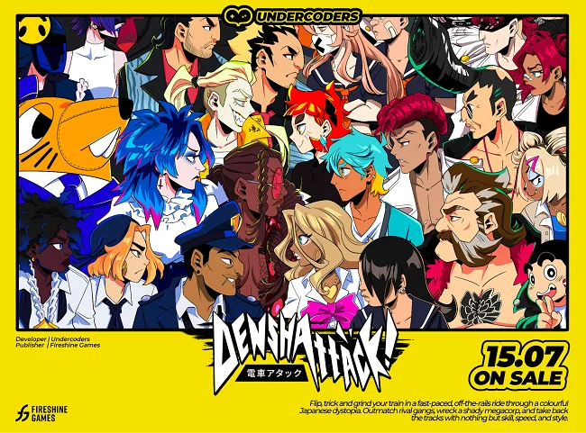 🕹️DISEÑO ARCADIANO: LA APUESTA DE UNDERCODERS Y FIRESHINE POR LA ESTÉTICA DE LA ERA 2000 CON DENSHATTACK! 💥