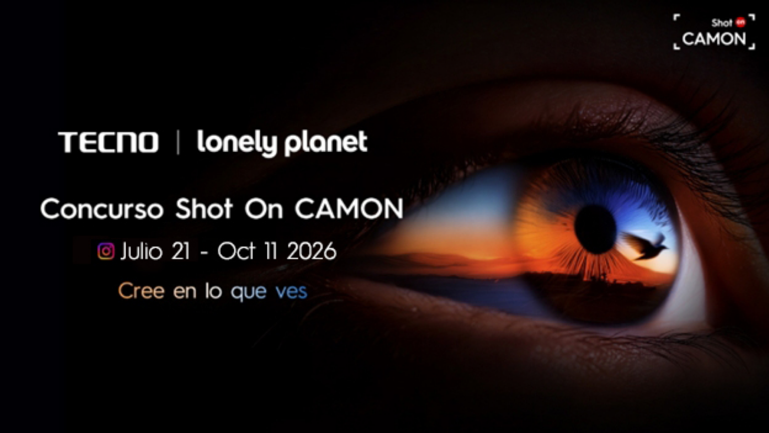📸 FOTOGRAFÍA MOBILE: TECNO Y LONELY PLANET LANZAN CONCURSO GLOBAL 🏷️