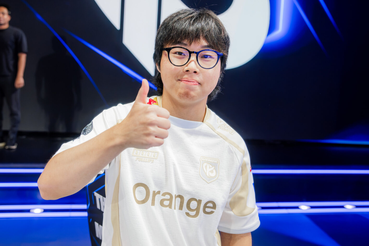 Karmine Corp domina el Play-In y avanza al Main Stage de Worlds 2026 kyeahoo of Karmine Corp after their second win at the League of Legends Worlds 2026 Play-Ins