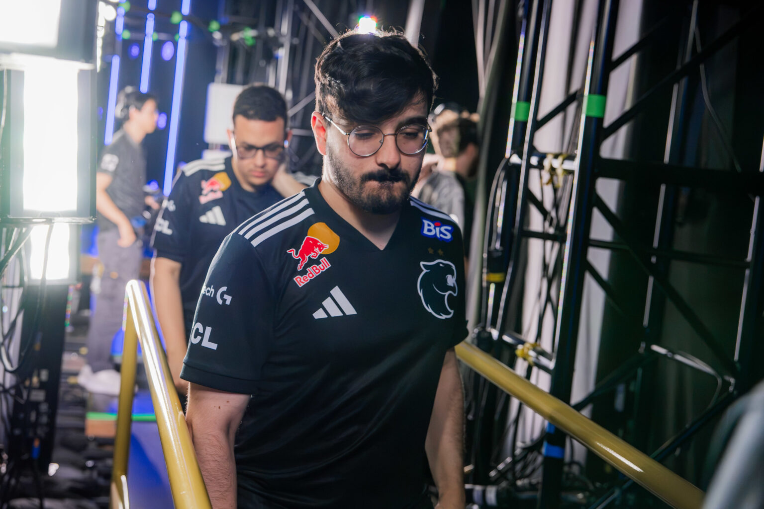 FURIA after losing against MVK at the League of Legends Worlds 2026 Play-Ins.